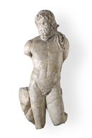 Statua in marmo di divinità da Parma, I–II secolo d.C.