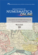 Bollettino di Numismatica on line - Materiali, n. 10-2013