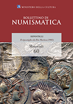 Bollettino di Numismatica - Materiali, n. 60-2017