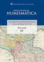 Bollettino di Numismatica - Materiali, n. 61-2018