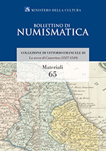 Bollettino di Numismatica - Materiali, n. 65-2018