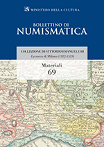 Bollettino di Numismatica - Materiali, n. 69-2018