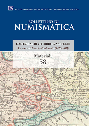 Bollettino di Numismatica - Materiali n. 58/2017