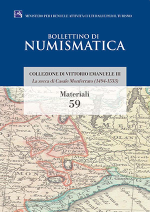 Bollettino di Numismatica - Materiali n. 59/2017