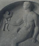 Miniatura: Provini dei tondi dello scultore Bonfiglio destinati alla decorazione della facciata del Museo Nazionale
