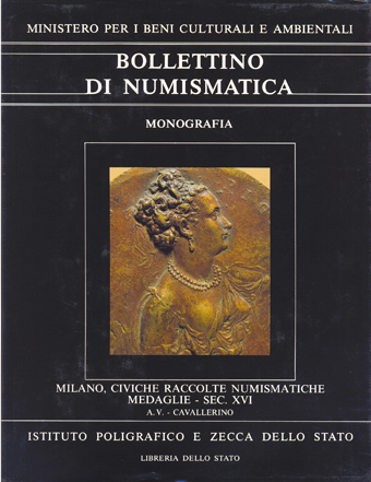 Monografia n. 4 - MILANO, CIVICHE RACCOLTE NUMISMATICHE di RODOLFO MARTINI - CESARE JOHNSON