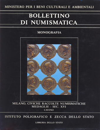 Monografia n. 4 - MILANO, CIVICHE RACCOLTE NUMISMATICHE di RODOLFO MARTINI - CESARE JOHNSON